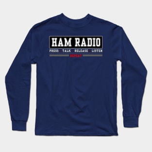 Ham Radio Easy Steps Long Sleeve T-Shirt